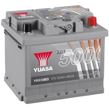 Автомобільний акумулятор Yuasa YBX5063: Ємність, Ач 50