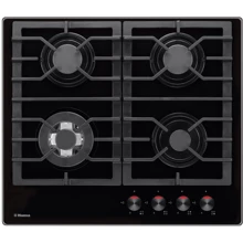 Варочная поверхность газовая Hansa BHKS63138: Размеры для встраивания (ШxГ) 56x48 см