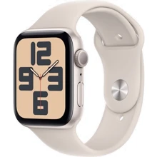 Apple Watch SE 2 2023 44mm GPS Starlight Aluminum Case with Starlight Sport Band - S/M (MRE43) UA: Розмір 44mm