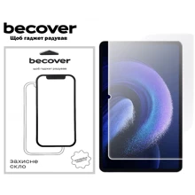 Аксессуар для планшетных ПК BeCover Tempered Glass for Xiaomi Pad 6S Pro (711067): Цвет прозрачный