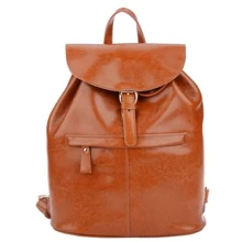 Женский рюкзак Borsa Leather коричневый (10t5008-brown): Пол Женский
