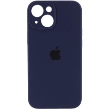 Чехол для iPhone Mobile Case Silicone Case Full Camera Protective Midnight Blue for iPhone 15 Plus: Цвет синий