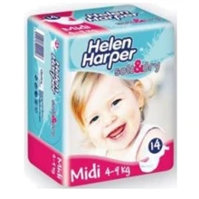 Helen Harper Soft & dry Midi (4-9 Кг) Економ Класу 14 шт. (22497): undefined undefined