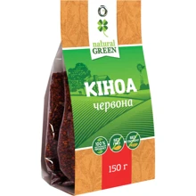 Киноа красная, Natural Green, 150 г (WT3227): Вес нетто 150 г