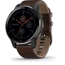 Смарт-часы Garmin Venu 2 Plus Slate Stainless Steel Bezel With Slate Case And Brown Leather Band (010-02496-15): Производитель Garmin