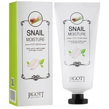 Jigott Real Moisture Snail Foot Cream Крем для ног с экстрактом слизи улитки 100 ml: Назначение Увлажнение, Смягчение, Антибактериальное