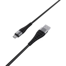 Кабель Borofone USB Cable to Micro USB Munificent 1m Black (BX32): Тип USB Cable - microUSB