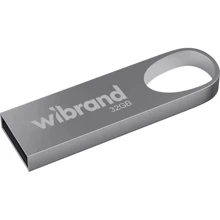 USB-флешка Wibrand 32Gb Irbis USB 2.0 Silver (WI2.0/IR32U3S): Стандарт USB USB 2.0