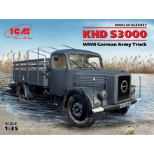Германский армейский грузовой автомобиль KHD S3000 , WWII German Army truck(ICM35451): Производитель ICM