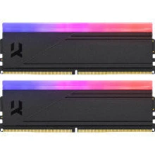GOODRAM 64 GB (2x32GB) DDR5 6400 MHz IRDM RGB Black (IRG-64D5L32/64GDC): Тип DDR5