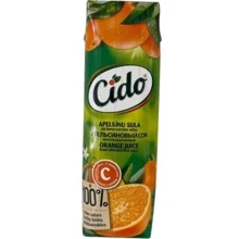 Сок Cido апельсиновый 1 л (4750042804208): Объем, л 1
