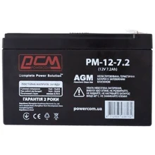 Powercom 12В 7.2 Ач (PM-12-7.2): Тип Аккумулятор
