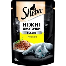 Влажный корм Sheba cij POU для котов с курицей в желе 12х85 г (4770608257316): Тип Влажный корм