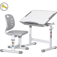 Комплект Evo-kids (стол+стул) Evo-05 Ergo Grey (Evo-05 Ergo G): Возраст ребенка от 3-х лет