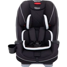 Автокресло Graco SlimFit LX Isofix Slate, серый (8AE998SLTEU): Группа 0/1/2/3 (с рождения до 36 кг)