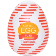 Мастурбатор-яйце Tenga Egg Tube, рельєф із поздовжніми лініями: Для кого Для чоловіків