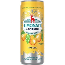 Лимонад Borjomi Limonati Груша 0.33 л (4860019002398): Объем, л 0.33
