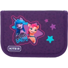Пенал без наповнення Kite My Little Pony LP22-622, 1 відділення, 2 відвороти: Рік випуску колекції 2022