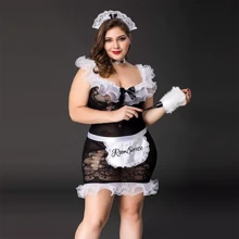 Эротический костюм горничной JSY P71107 Plus Size: Для кого Для женщин