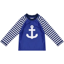 Футболка для плавания H&M 4789055 86-92 см синяя: Пол Мальчик