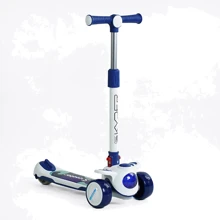 Самокат детский трехколесный Skyper синий (BS-845): Количество колес 3