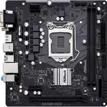 ASROCK H410M-HDV R2.0: Оперативна пам'ять 2 x DDR4 DIMM 2133 МГц до 64 Гб