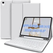 Аксессуар для iPad BeCover Case Smart Keyboard Gray for iPad Air 2020/iPad Air 2022 (711145): Цвет серый