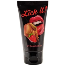 Лубрикант оральный Lick-it Strawberry, 50 мл: Для кого Унисекс