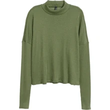 Водолазка H&M 4211554 44 зеленая: Сезон Демисезон
