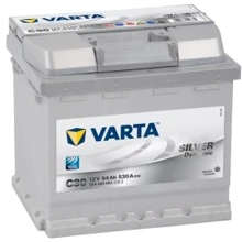 Varta 6СТ-54 Silver Dynamic (C30): Ємність, Ач 54