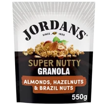Гранола Jordans с орехами Super Nutty 550 г (5010477353030): Вес нетто 550 г