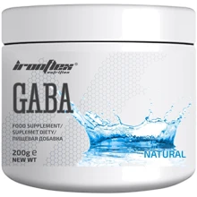 Аминокислота для спорта IronFlex Nutrition Gaba 200 g /200 servings/ Natural: Вкус Без вкуса