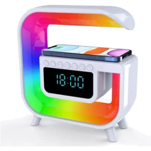 Ночник-лампа INSPIRE Light Sound Machine с колонкой и часами (G30): Особенности Функция часов, Регулируемая яркость подсветки, Регулируемая громкость