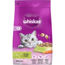 Сухой корм для взрослых кошек Whiskas с ягненком 300г (5900951014086): Тип Сухой корм