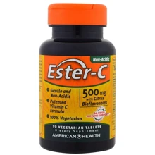 American Health Ester-C, 500 mg, 90 Vegetarian Tablets (AMH-16971): Тип Витамин C