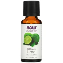 Now Foods Essential Oils Lime Oil Эфирное масло лайма 30 ml: Назначение Расслабление, Антибактериальное, Ароматизация