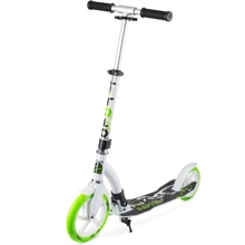 Самокат Trolo Raptor 8+ (green-white) до 100кг: Количество колес 2