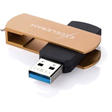 USB-флешка eXceleram 16GB P2 Series USB 3.1 Gen 1 Brown/Black (EXP2U3BRB16): Стандарт USB USB 3.1