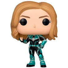 Игровая фигурка FUNKO POP! cерии "Капитан Марвел" - КАПИТАН МАРВЕЛ (в зеленом костюме): Тип Персонаж мультфильма, фильма