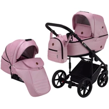 Коляска 2 в 1 Adamex Amelia кожа 100% SM5 (624850): Тип коляски универсальная коляска (2-в-1)