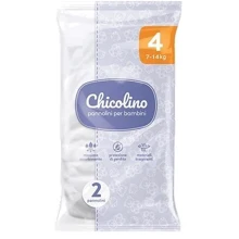 Chicolino підгузники дитячі 4 (7-14кг) тревел-пак 2шт: Тип Підгузки