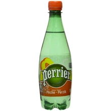 Вода слабоминерализованная Perrier газированная с ароматом персика 0.5 л (7613037019988): Объем, л 0.5