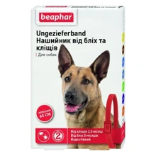 Ошейник Beaphar от блох и клещей для собак 65 см красный (8711231132522): Тип Ошейники
