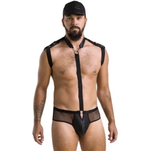 Сексуальний комплект Passion 038 SET JOHN black L/XL: Для кого Для чоловіків