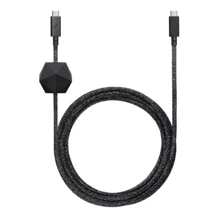 Кабель Native Union Desk Cable USB-C to USB-C 2,4m Cosmos Black (DCABLE-C-CS-BLK-NP): Тип USB-C - USB-C