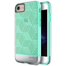 Чехол для iPhone Prodigee Stencil Teal/Silver for iPhone SE 2020/iPhone 8/iPhone 7: Цвет зеленый
