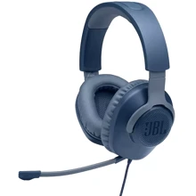 Навушники JBL Quantum 100 Blue (JBLQUANTUM100BLU): Тип конструкції повнорозмірні