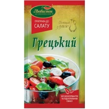 Упаковка приправы Любисток к салату Греческий 7х15 г (УП4820159138296): undefined undefined
