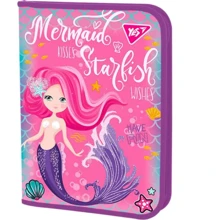 Папка для труда пластиковая на молнии Yes 491877 FC Mermaid с внутренним карманом: Тип Папка для труда