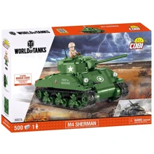 Конструктор COBI World Of Tanks Шерман Файрфлай, 500 деталей COBI-3007A: Количество деталей, шт. 500